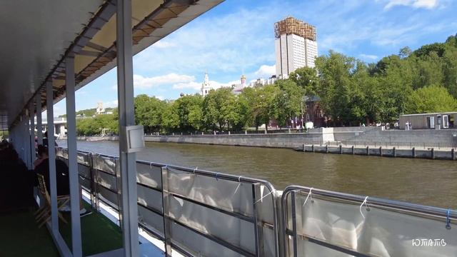 ТЕПЛОХОД RIVER PALACE. Москва - река. 2021. Обзор. Речные трамвайчики. Часть 2. смотреть онлайн