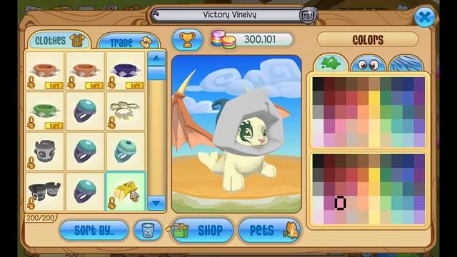 ANIMAL JAM: HOW TO CHANGE THE COLORS OF YOUR ITEMS! смотреть онлайн