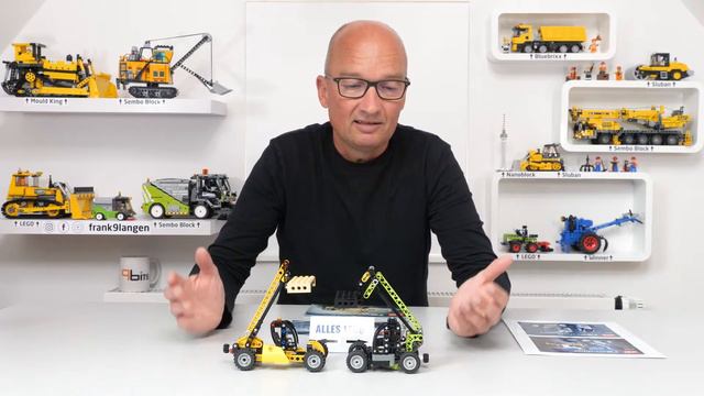 Lego Teleskoplader 42133 & 8045 (2022/2009) im direkten Vergleich! смотреть онлайн