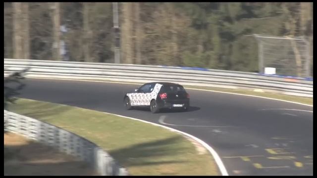 BMW F21 M135i and 135i Spied on Nurburgring смотреть онлайн