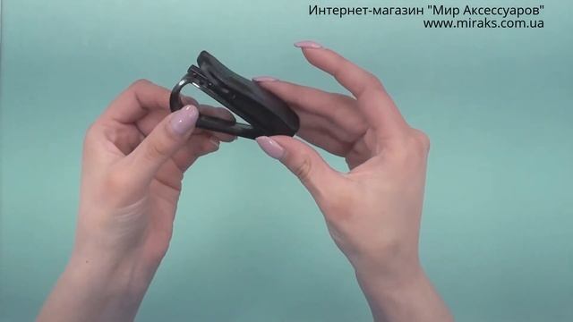Держатель для очков в машину MirAks BG-3660 Black (Черный/пластик/прищепка/на козырек) смотреть онлайн