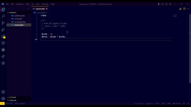 How to calculate Area of Square in PHP | PHP 100+ Programs #php #php8 смотреть онлайн