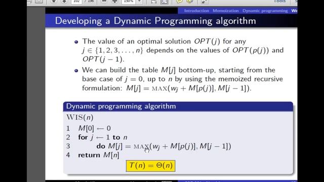 Dynamic Programming: Weighted Interval Scheduling смотреть онлайн