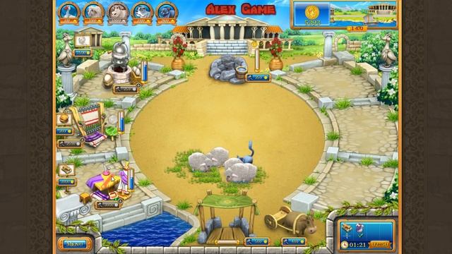 Farm Frenzy Ancient Rome Chapter 5-2 only GOLD Веселая ферма Древний Рим Глава 5-2 Золото смотреть онлайн