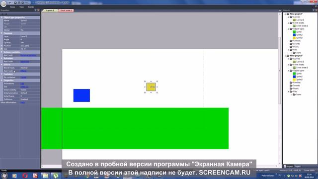 Как сделать простой платформер|Construct 2| смотреть онлайн