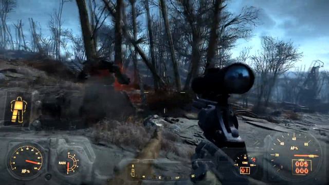 Fallout 4 - Combat Sentry Prototype MKIV смотреть онлайн