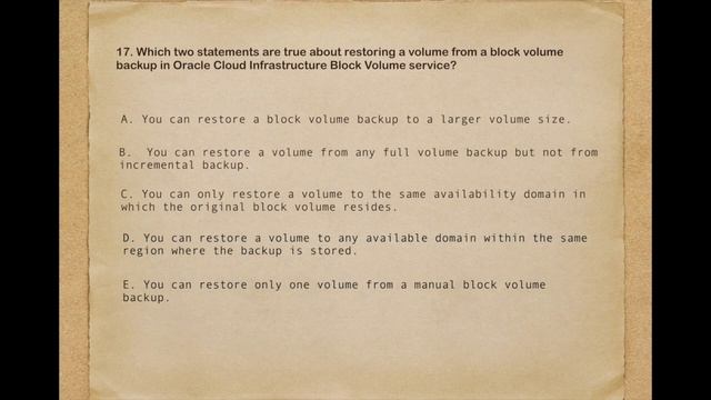 Oracle Cloud Architect Associate 2021 (1Z0-1072-21) - Part 1 смотреть онлайн