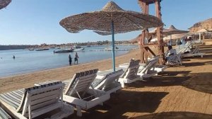 Дорога из отеля TURQUOISE Beach Hotel  на пляж. Шарм- Эль- Шейх, Египет.