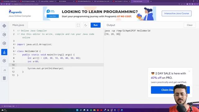 Arrays and Data Types with Java | Data Structures | FREE BOOTCAMP | DAY 02 смотреть онлайн