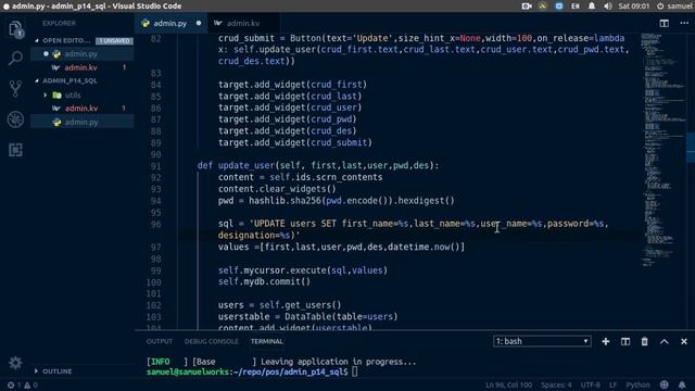 Python/Kivy POS System Part 4:Admin Dashboard(Part 14) смотреть онлайн
