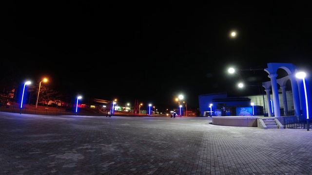 г. Зея, пл. ШОХИНА. ТЕСТ КАМЕРЫ DJI Osmo Action. ТАЙМЛАПС. Ручные настройки. смотреть онлайн