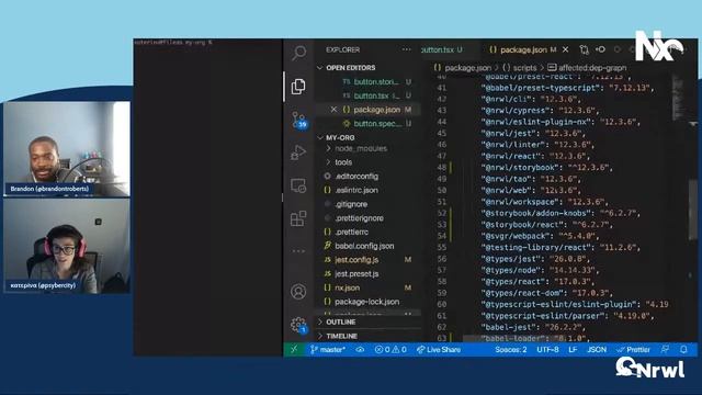 Nx Office Hours: Building a Design System with Storybook смотреть онлайн