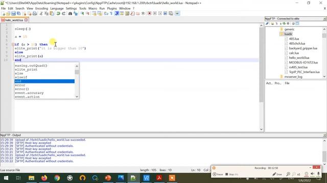 Programming EC series with LUA quick tutorial part 1 : introduction смотреть онлайн