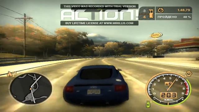NFS MW Audi TT смотреть онлайн