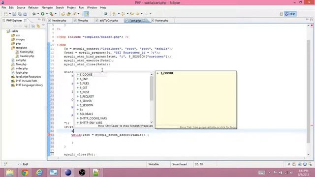 Learning PHP 17 - Viewing what is in your cart смотреть онлайн