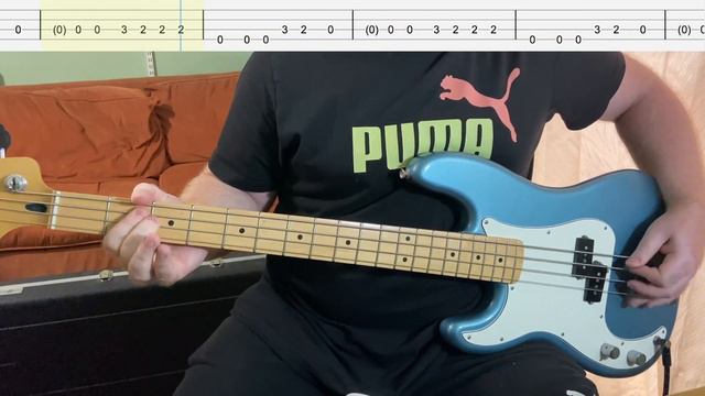 Destroy Boys - Locker Room Bully (Bass Cover with Tabs) смотреть онлайн
