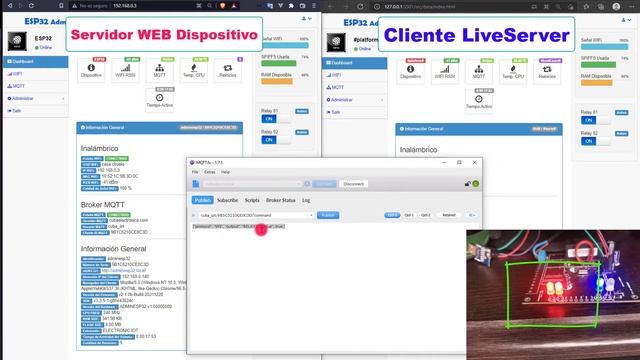 ? Llegó el WebSockets este es el resultado final ¡Apúntate al Curso Curso ESP32 Admin Tool YA! ? смотреть онлайн
