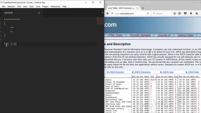 Brainfuck Programozás (Ezoterikus Nyelv) смотреть онлайн