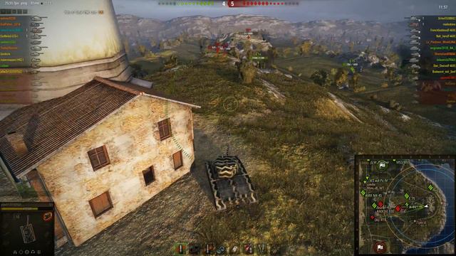 World of Tanks - Tier VI T21 - Cliff - Ace Tanker - Master Gunner - Mark of Excellence смотреть онлайн