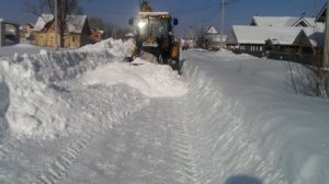 Снежный боковой отвал на погрузчик экскаватор CAT, JCB, New Holland, Komatsu и прочие