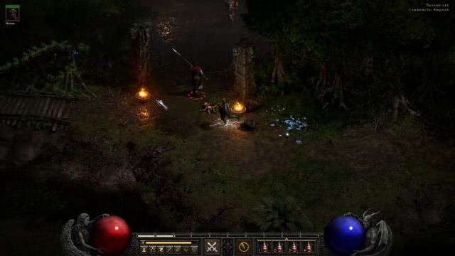 Diablo II: Resurrected ➤ Диабло 2: Воскрешение ➤ Прохождение #35 ➤ Золотая Птица. Уровень: Кошмар. смотреть онлайн