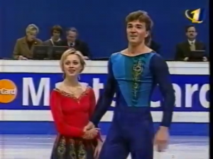 Елена Бережная и Антон Сихарулидзе, Чемпионат Мира 1999, короткая программа