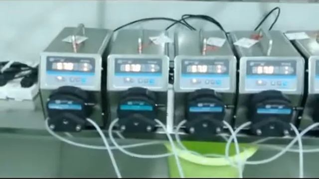 Filling Machine Matched With Peristaltic Pump смотреть онлайн