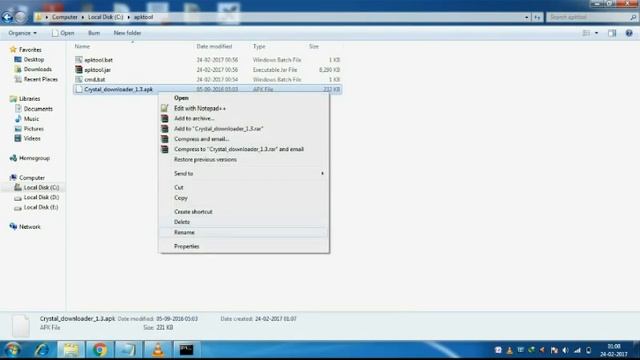 how to setup & Modify Apk files on pc with apktool смотреть онлайн