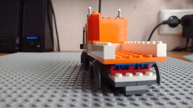 Сборка Лего Сити (7991) мусоровоз смотреть онлайн