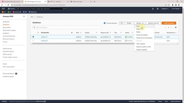 Import & Remote MySQL Database using Amazon RDS #3 смотреть онлайн