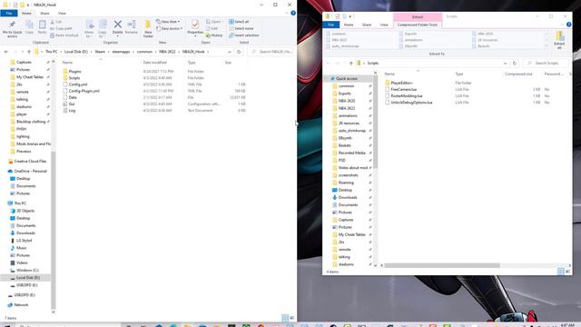 Plugin Script Pack for NBA 2K Hook - NBA 2K22 PC Tutorial смотреть онлайн