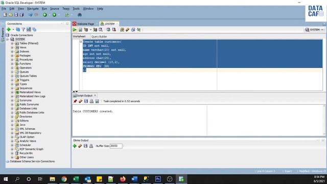 How to create Table & Insert data in Oracle 19c Database | PL/SQL Tutorial 4 смотреть онлайн