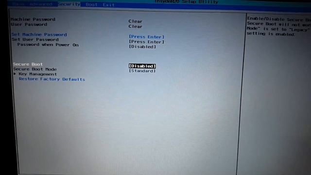 SONY SVF152A29V Установка Windows 7