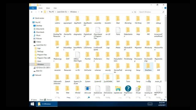 Рандомное удаление файлов в Windows 10 смотреть онлайн