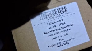 Фиат Добло 223, ролик боковой двери