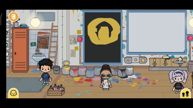 Тока бока. Рисуем картины 1 ч. Секреты крампитов .Toca Life world. смотреть онлайн