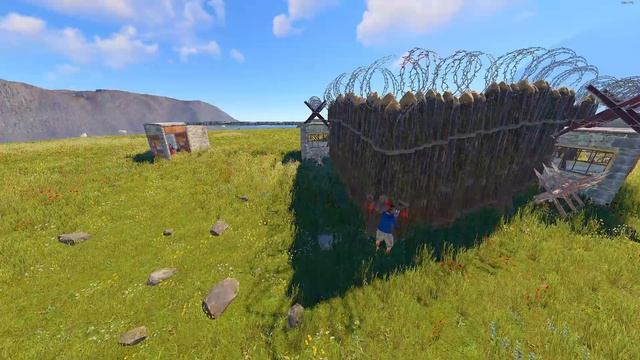 Base design: Combining external TC with TURRET - Rust смотреть онлайн