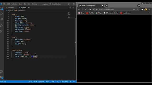 CSS Creative Background Hover Effects | Glowing Heartbeat/dots Animation using Html & CSS Only смотреть онлайн