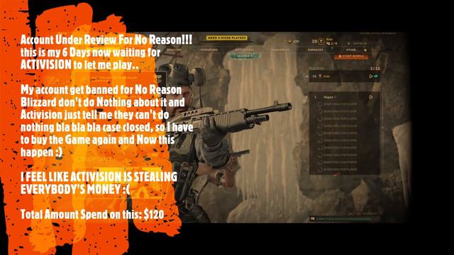 Call of Duty Black Ops Cold War Account Under Review For No Reason смотреть онлайн