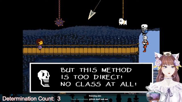 Hey, is that a Bone in your Pelvis or- [Undertale💀2] смотреть онлайн