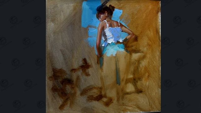 108. Movement in oil on canvas. Volegov смотреть онлайн