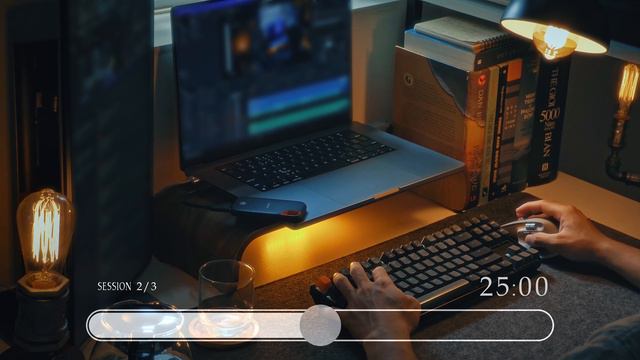 3  часа StudyWithMe - Calm Lofi.  Pomodoro 50/10