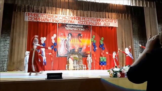 Танец с кувшинами в ДК. Воспитанники д/с № 2 г. Избербаш смотреть онлайн