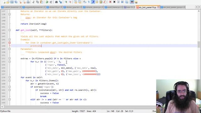 Let's Code Python: STO Loot Parser, Part 14 смотреть онлайн