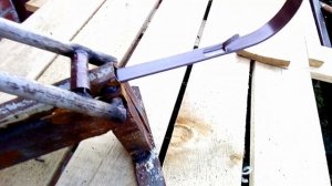 Крюкогиб для водосточной системы своими руками из того что было... эконом вариант.