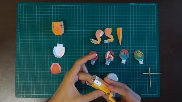 Kamikara Tyrannosaurus mechanical Paper Toy - TUTORIAL. смотреть онлайн