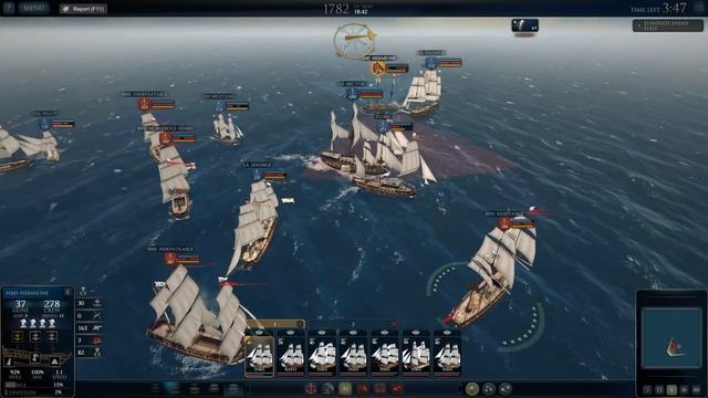 OBJECTS IN MOTION - BRITISH CAMPAIGN 13 - Ultimate Admiral: Age of Sail смотреть онлайн