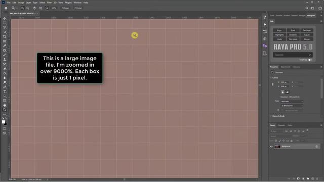 How To Remove The Grid From Zooming in Photoshop | Photoshop Tutorial смотреть онлайн