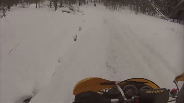 Snowmobiling | Ski Doo 440X смотреть онлайн