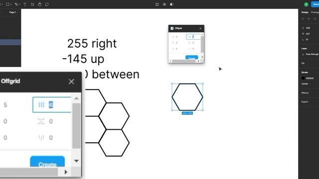 FIGMA | How to Hexagonal Grid (plugin) смотреть онлайн